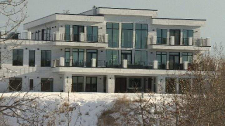 The most expensive home for sale in Calgary, located at 980 101 St SW.