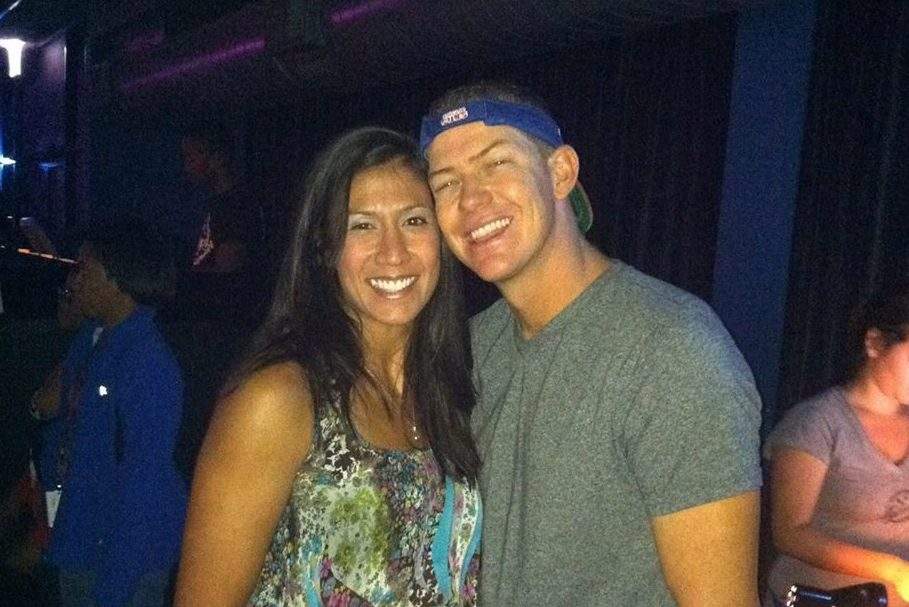 Matt Mauser is shown with his wife, Christina, in this 2014 photo from his Facebook page.