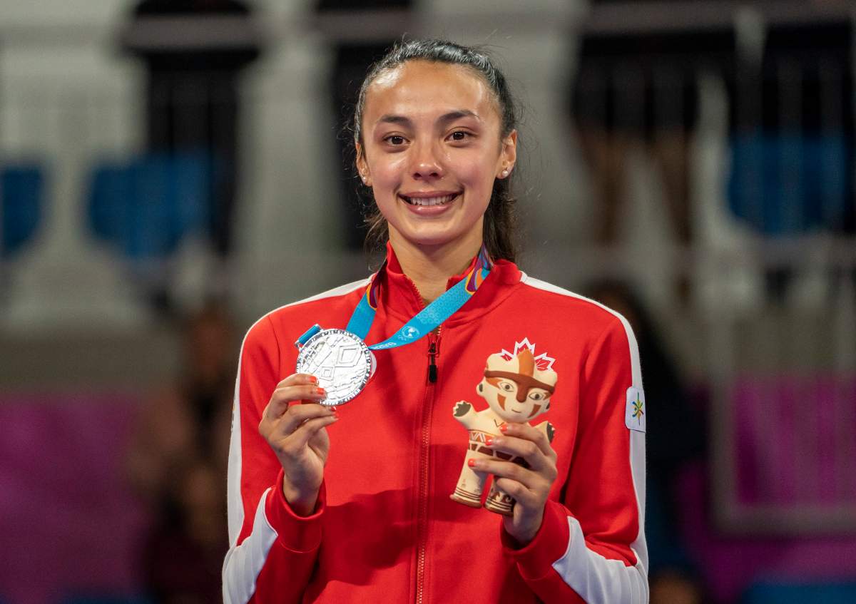 Park took home the sliver medal in women’s taekwondo under 57kg at the Pan American Games in Lima last year.