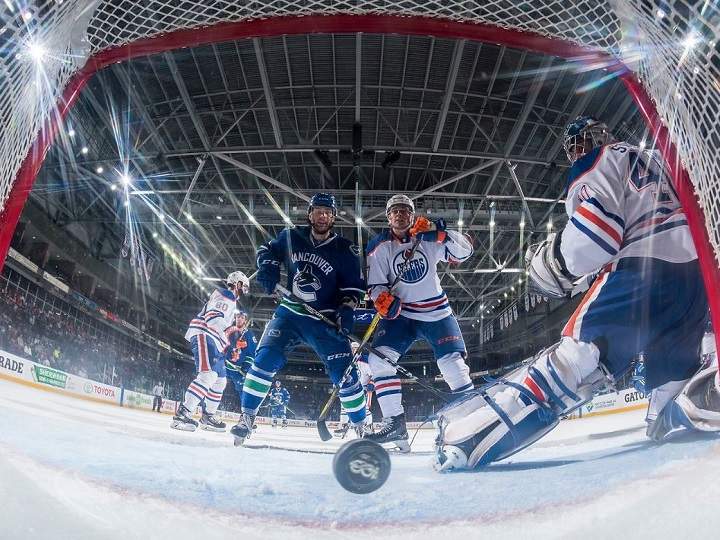 File photo of the Young Stars Classic tournament at the South Okanagan Events Centre in Penticton, B.C.