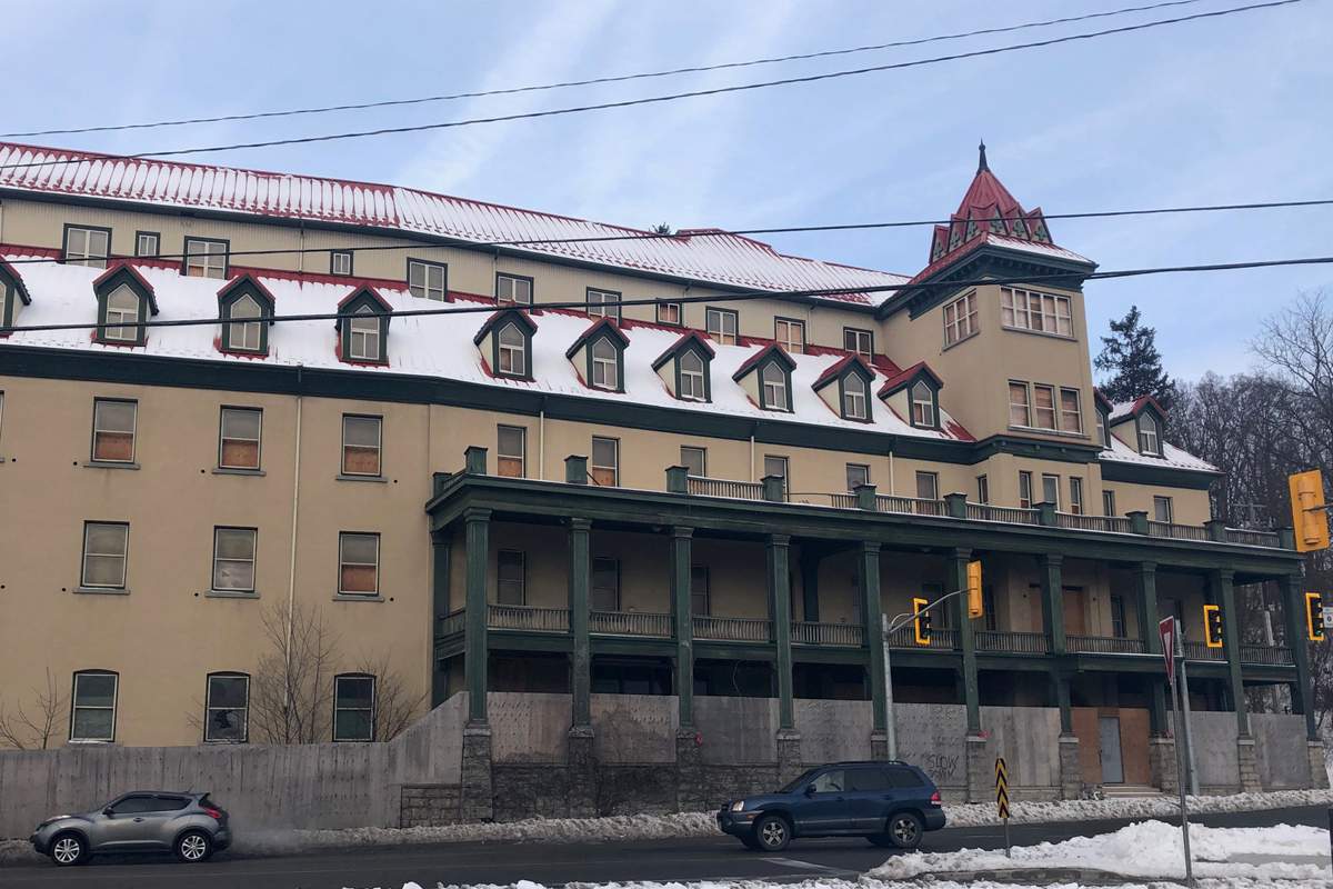 The Preston Springs Hotel was torn down in 2020..