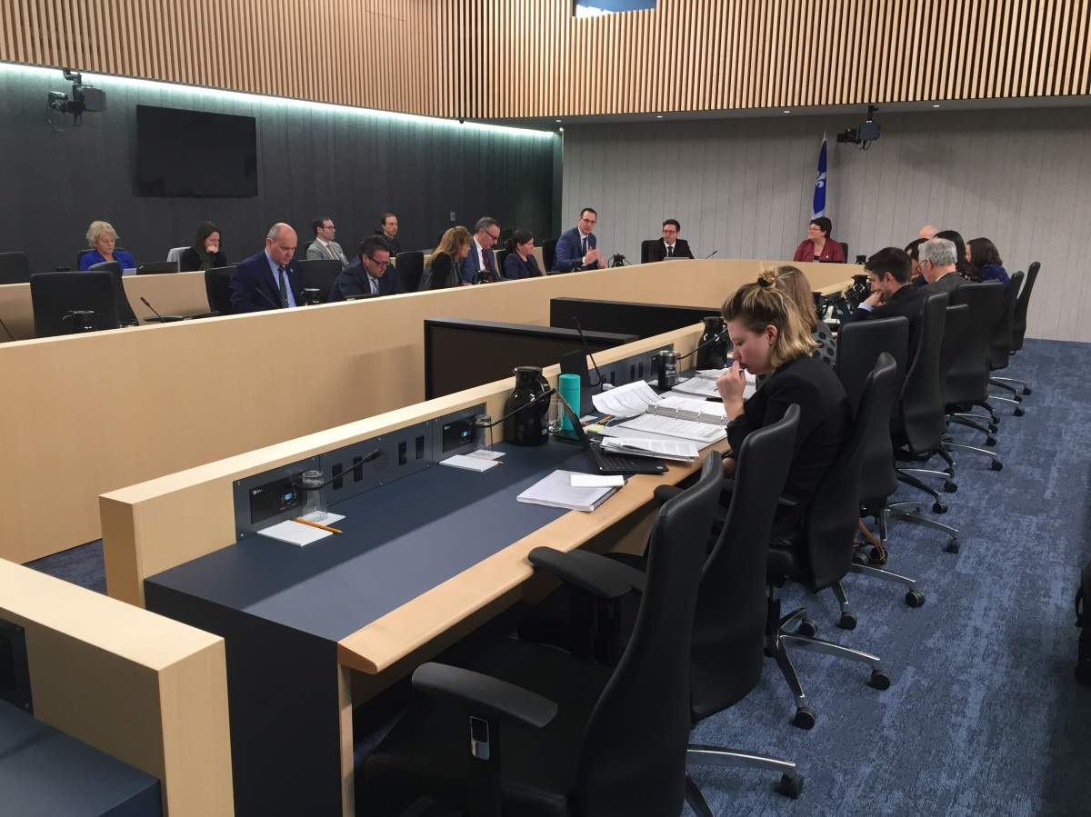The hearings for Bill 40 are underway at Quebec's national assembly.