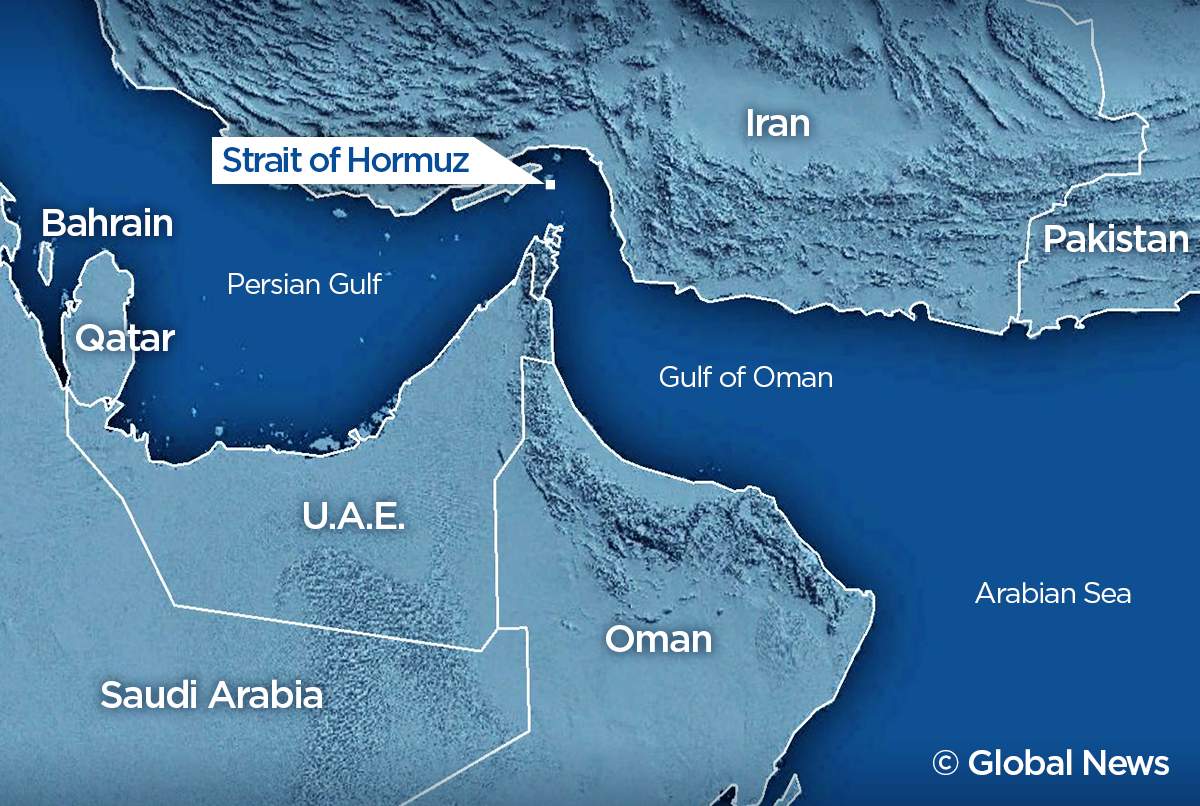 Oil prices have jumped on fears a wider Middle East conflict could disrupt tanker traffic in the Strait of Hormuz, through which much of the world's oil supply is shipped.