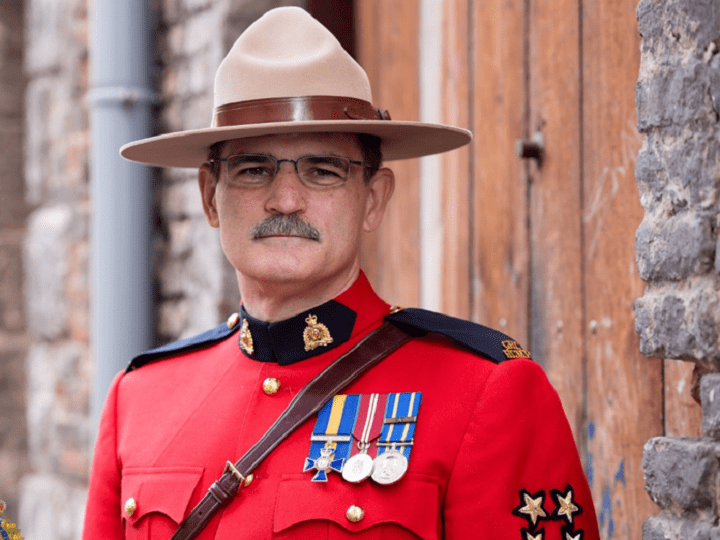 Okanagan RCMP say Staff Sgt. Major Robert Daly was off duty when he jumped into action after seeing a vehicle leave Highway 97 and crash into a creek.
