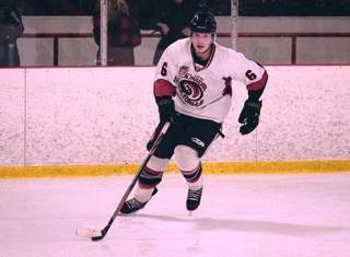 St. Vital Victorias forward Reese Ketler.