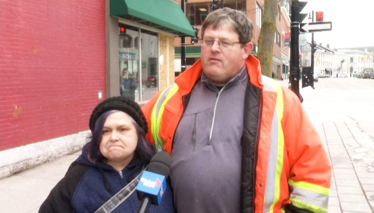 Natalie and Robert Beaman drove to Kingston from New Brunswick as soon as they heard their son Michal was missing.