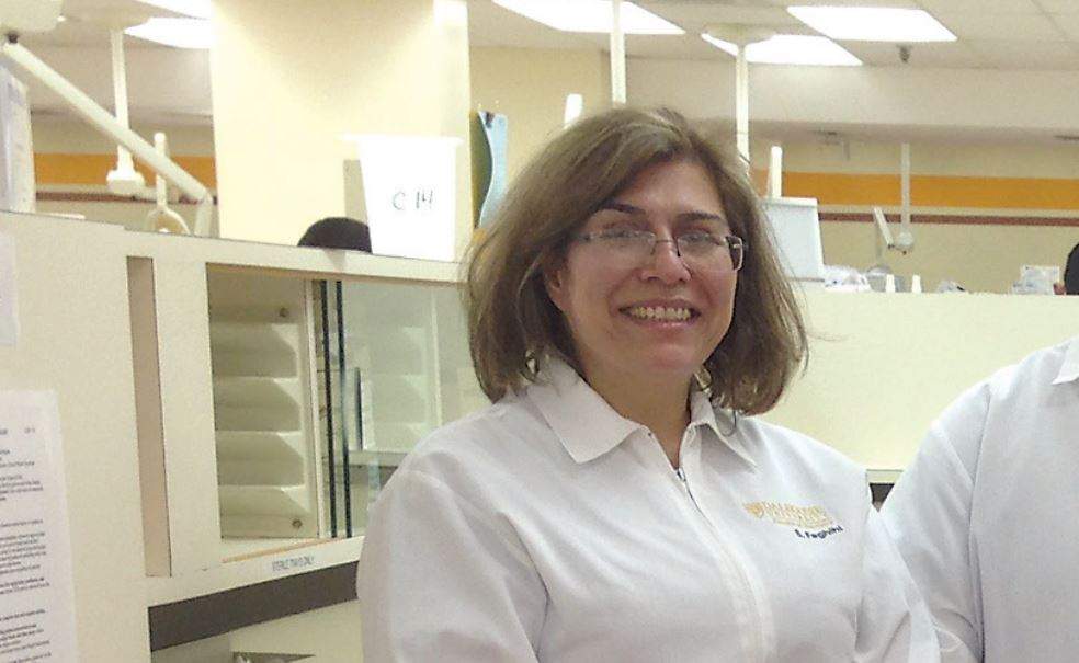 An undated photo of Dr. Sharieh Faghihi, a dentist who was onboard the 737-800 that crash near Tehran on Jan. 8, 2020.