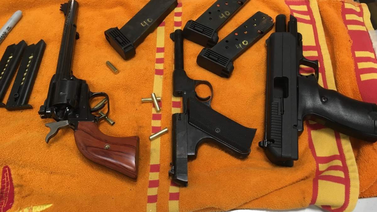 OPP say 12 firearms were reported stolen from a residence in Haliburton Highlands in November.