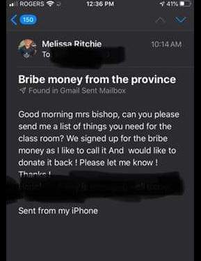 Some Ontario parents say they will donate daycare strike subsidy back to teachers, education - image