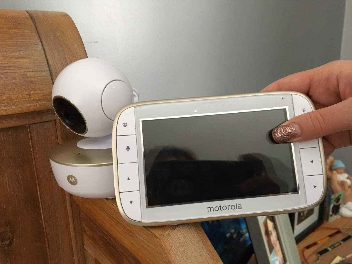 Motorola video baby monitor in question
