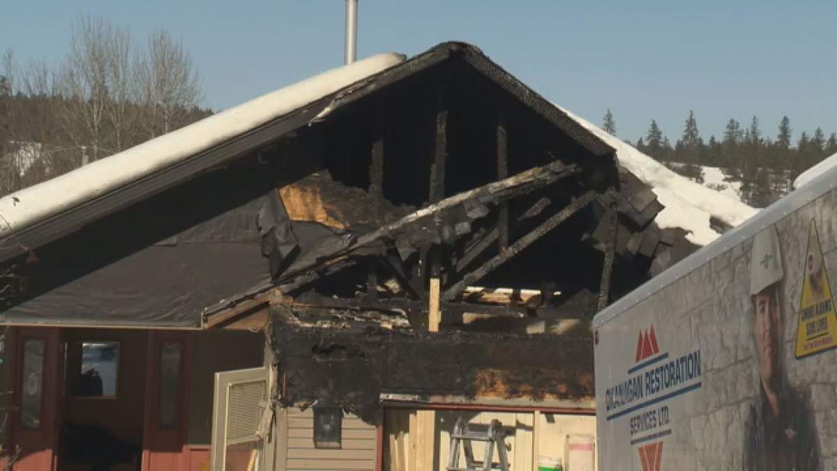 A home on Warner Ave in Armstrong that suffered two fires in March 2018.
