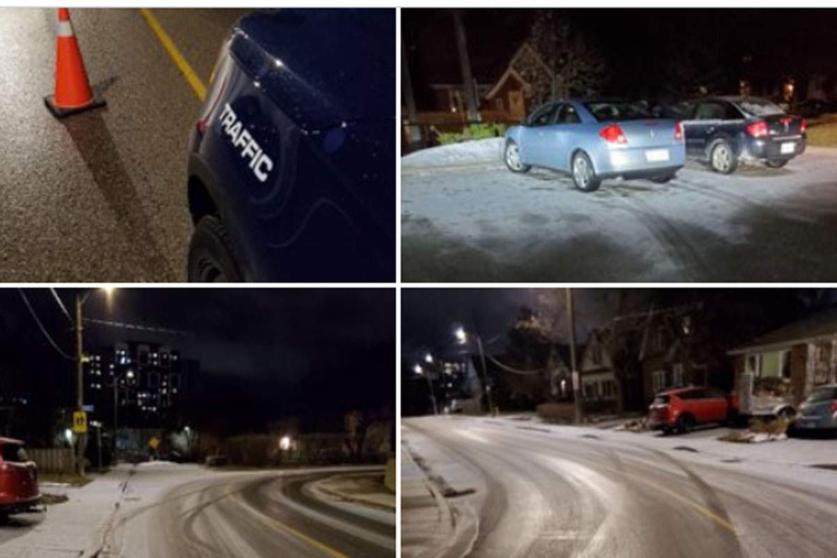 A 26-year-old Kitchener man attempted to avoid a RIDE spot check over the weekend, according to Waterloo Regional Police.