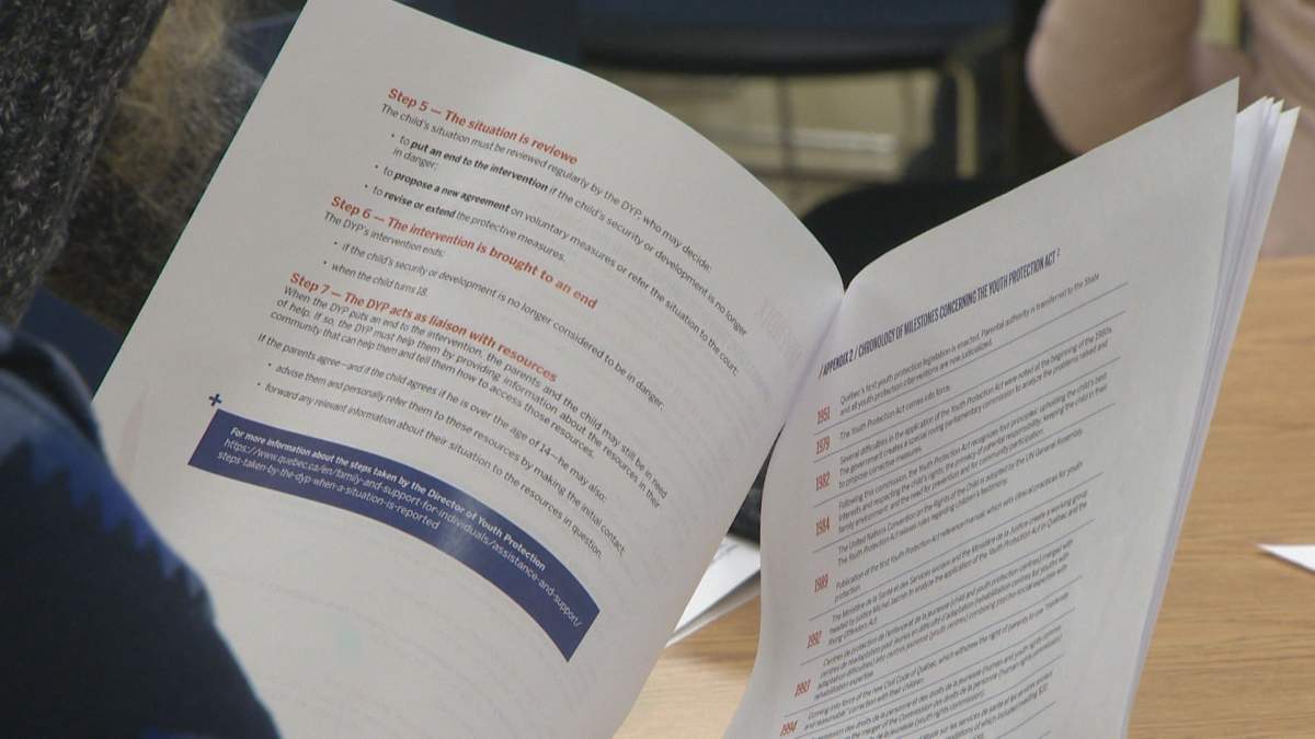 Quebec's commission on youth protection held its only English-language forum to hear from members of the public as well as youth protection professionals.