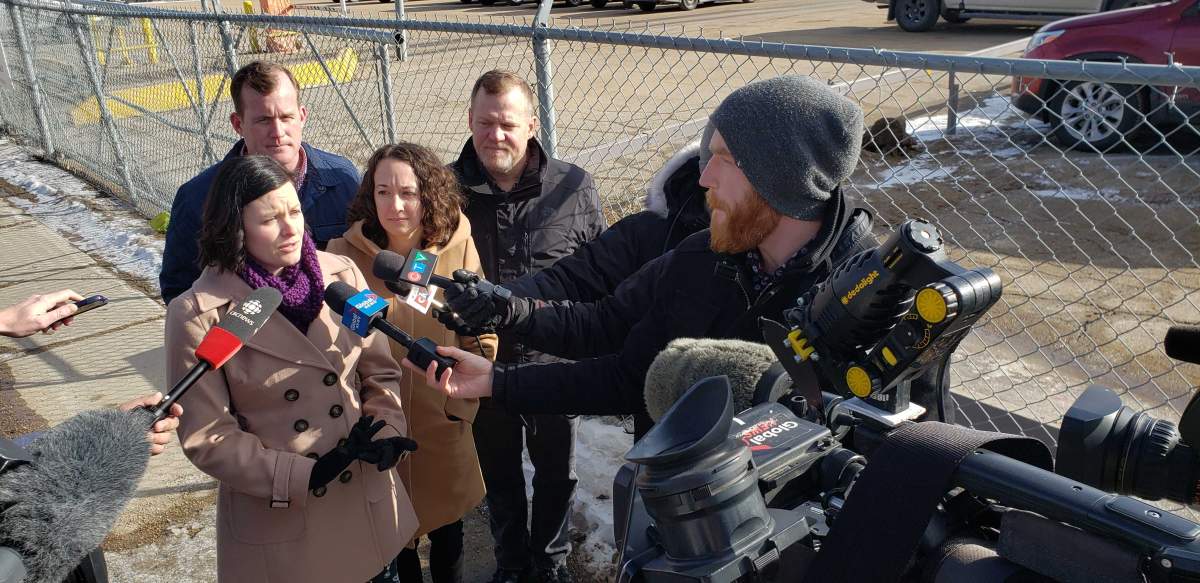 Saskatchewan NDP health critic Vicki Mowat says her party will build a parkade at the Regina General Hospital if elected in October.