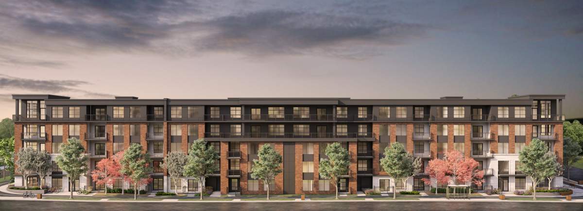 The Mulberry, a five-storey 96-unit rental building featuring one- and two-bedroom homes, will be built in the residential district of West Springs.