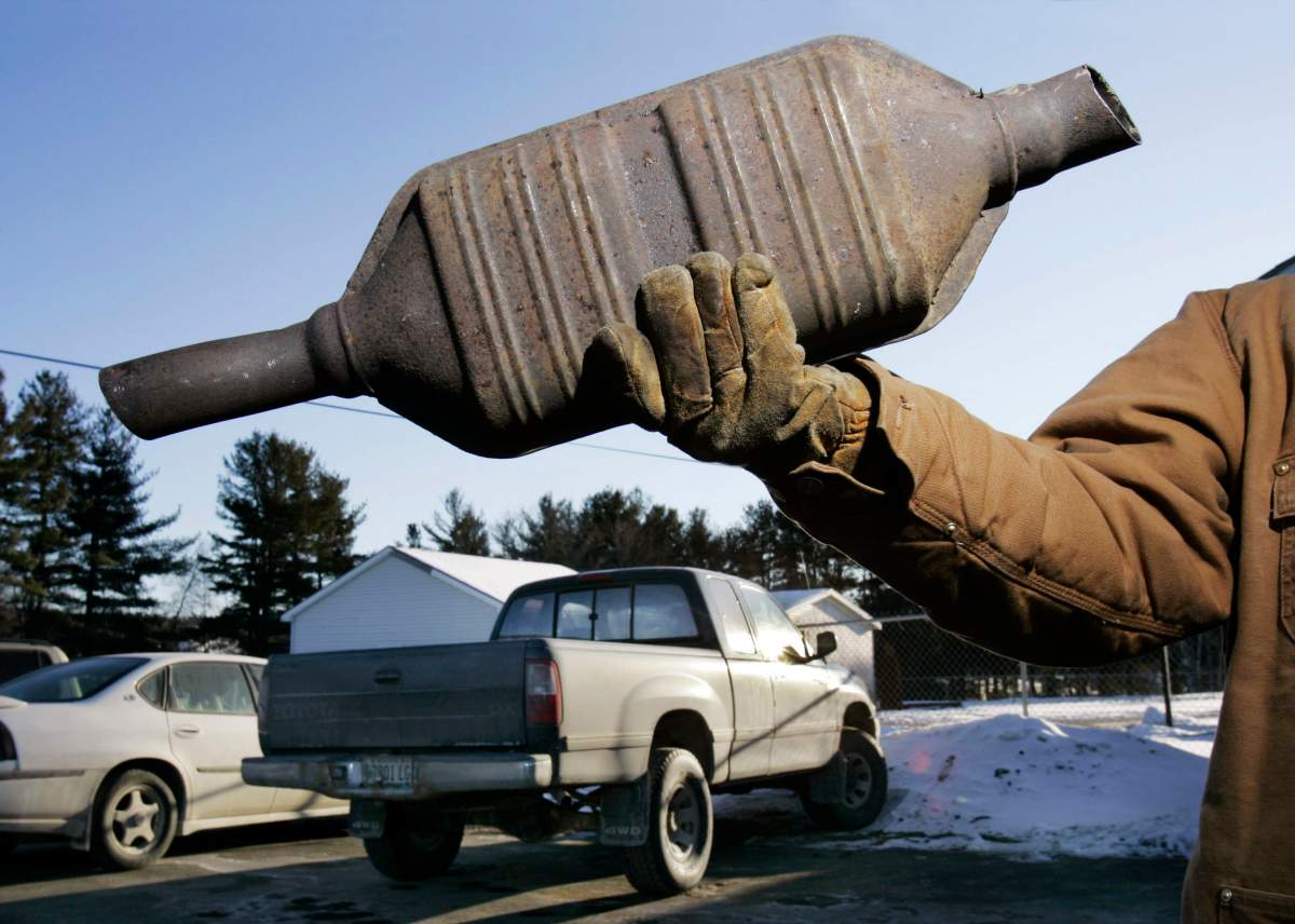 London Police are reporting a 50 per cent increase in the theft of catalytic converters compared to the time last year.