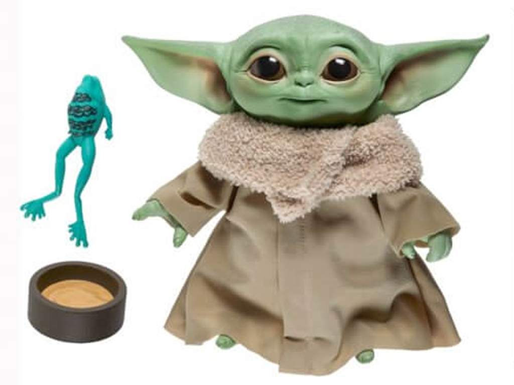 ‘The Child’ or “Baby Yoda” official Talking Plush by Hasbro, inspired by Disney’s ‘The Mandalorian.’