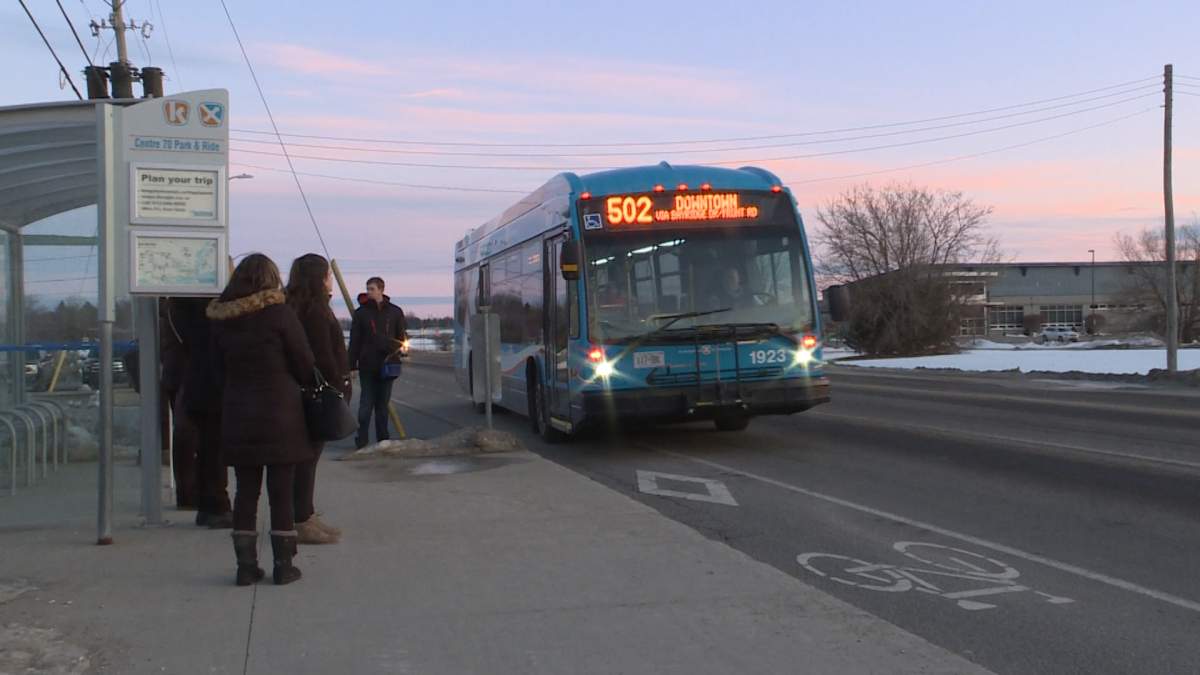 A business owners at a west-end Kingston plaza says commuter parking is impacting her business.