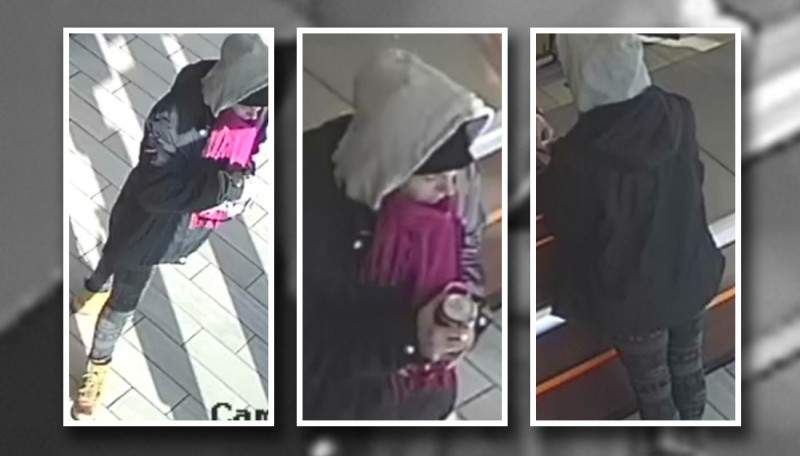 Police say a woman allegedly tried to rob two stories in a plaza on Rymal Road by Upper Sherman last month, but was unsuccessful in both attempts.