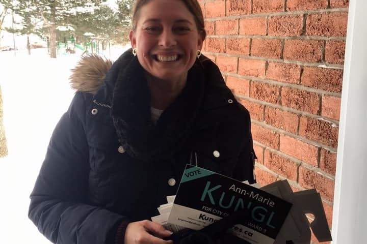 Ann-Marie Kungl said she'd be looking at getting some motions back to the table at council and addressing items that may have been on pause while the Ward 3 council seat was vacant.