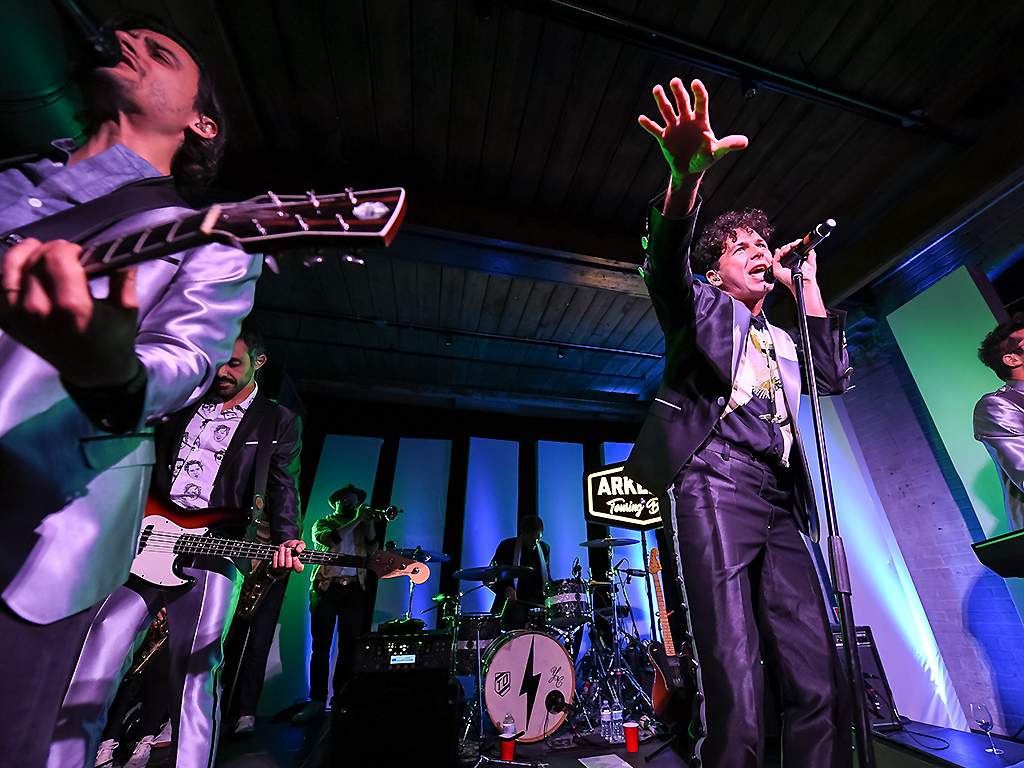 Arkells perform at RBC House on September 7, 2019 in Toronto. 