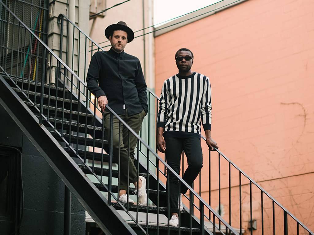 (L-R) Jay Malinowski and Eon Sinclair of Bedouin Soundclash in 2019.