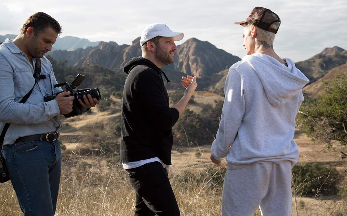 'Justin Bieber: Seasons' behind the scenes.