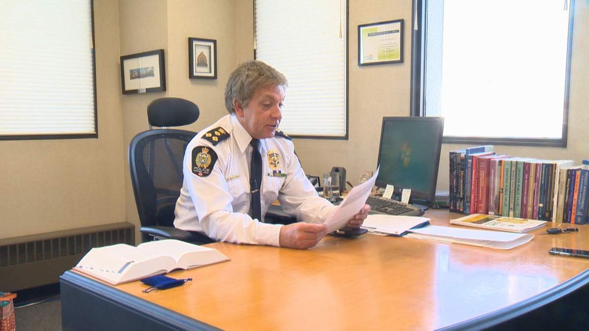 Moose Jaw Police Service Chief Rick Bourassa is the vice-president of the Saskatchewan Association of Chiefs of Police.