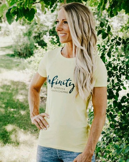 Shauna Muldrew, owner of Infinity Nutrition and Health Coaching.