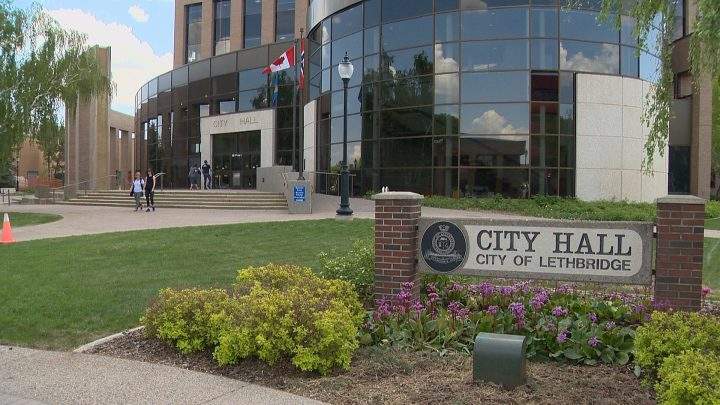File of photo of City Hall in Lethbridge, Alberta.