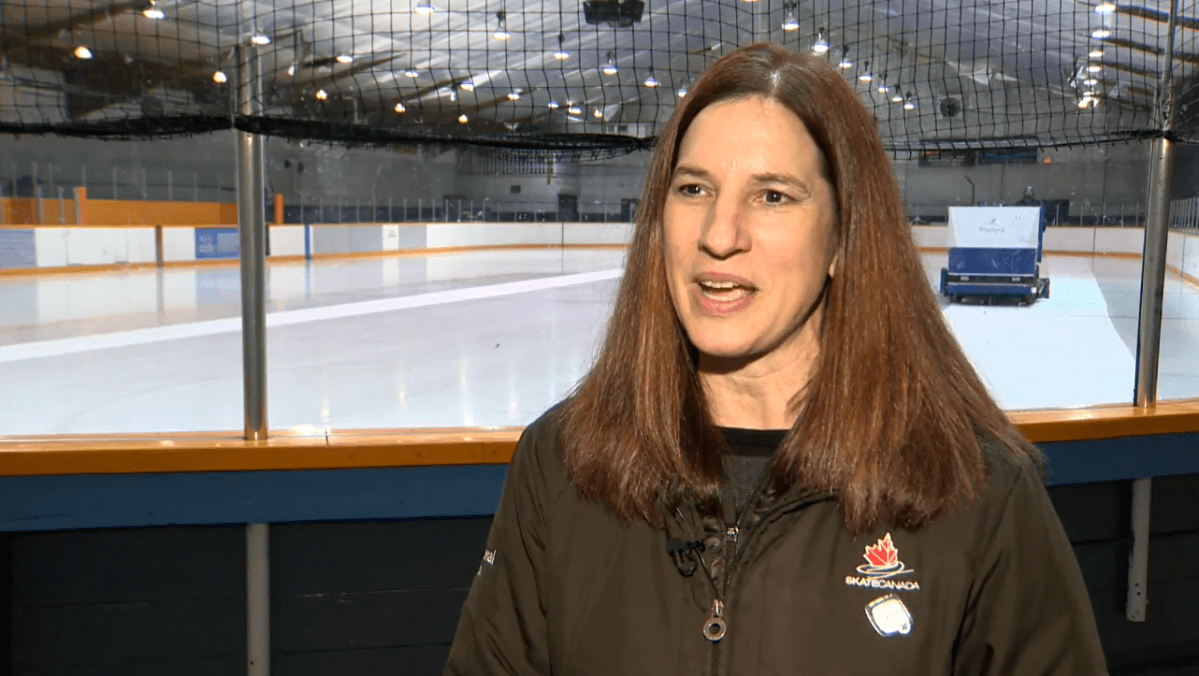Figure Skating coach Tanya Pilat of East St. Paul was awarded the The Konica Minolta Dr. Jack Hunt Memorial Award.