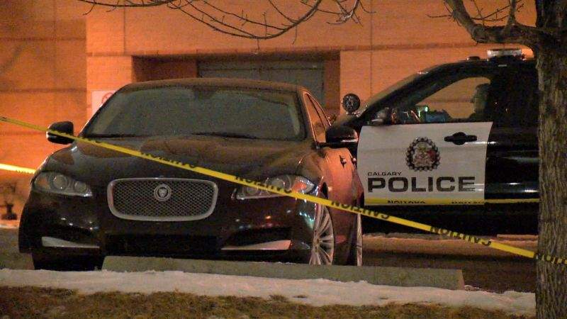 Calgary police investigate after two men with gunshot wounds arrived at the Peter Lougheed Centre on Friday, Feb. 14.