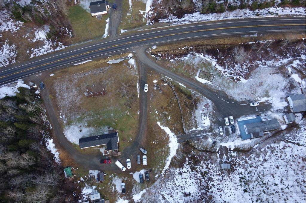 The home of Lionel and Shanna Desmond in Upper Big Tracadie, N.S., is shown in this undated police handout aerial photo.