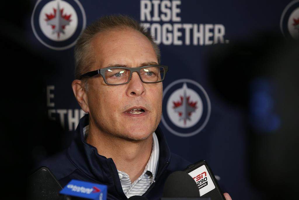 Winnipeg Jets head coach Paul Maurice.