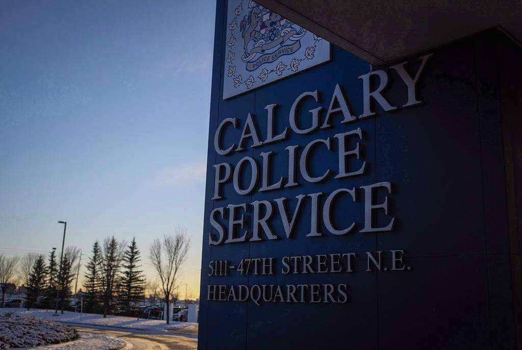 The Calgary Police Service's headquarters building is shown in Calgary, Wednesday, Dec. 7, 2016.