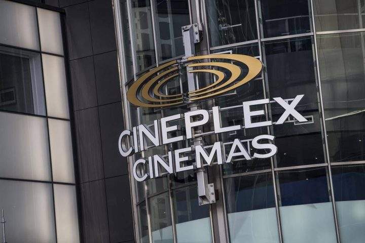 Cineplex theatre at Yonge and Eglinton in Toronto on Monday Dec. 16, 2019.