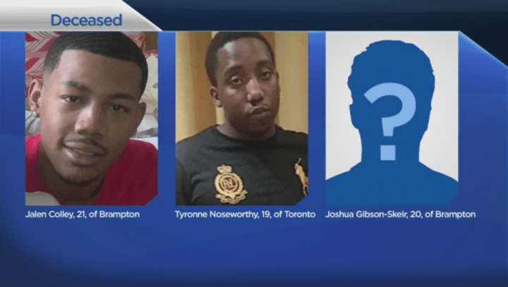 Police identified the victims Saturday evening.