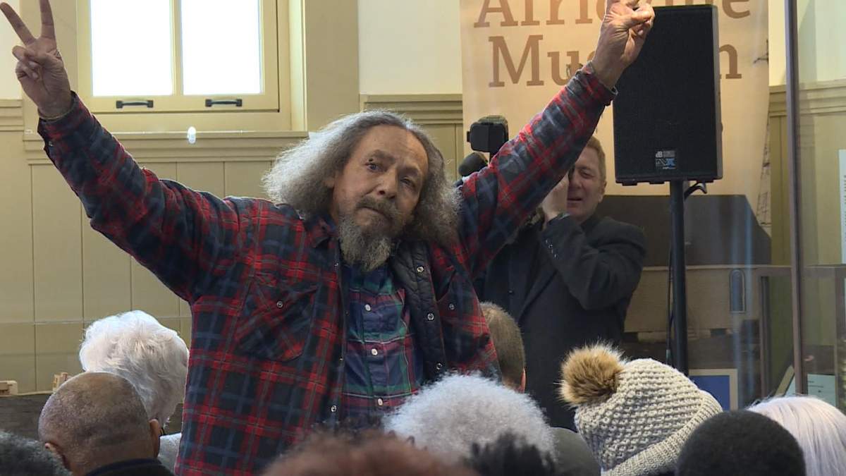 Eddie Carvery is a former Africville resident who protested the eviction of his community by returning to the demolished Africville and living in a trailer.