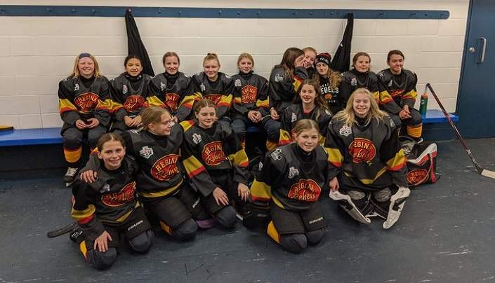 The Regina Peewee B Rebels are one of the top three finalists for this year's Chevrolet Good Deeds Cup.