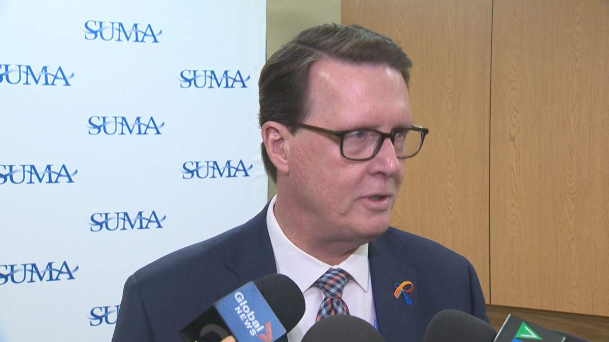 Regina Mayor Michael Foungere says he has directed the co-chairs of the Reimagine Conference 2020 steering committee to review the choice of Patrick Moore as a keynote speaker. 