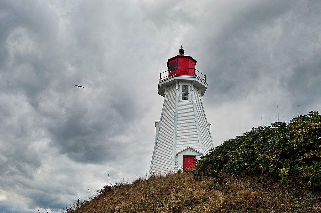 A lighthouse on Campobello Island in New Brunswick is seen in this file image. 