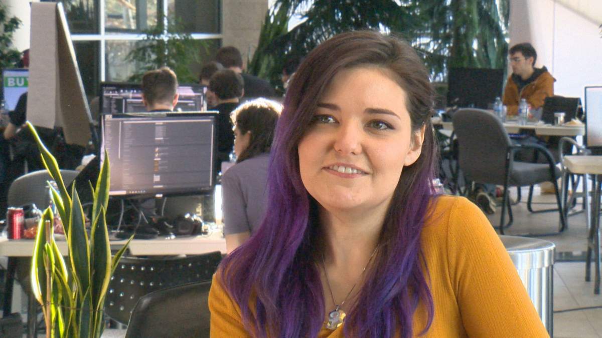 Samantha Ramsay of Regina is the recipient of the first-ever Massive Sacks of Cash grant.