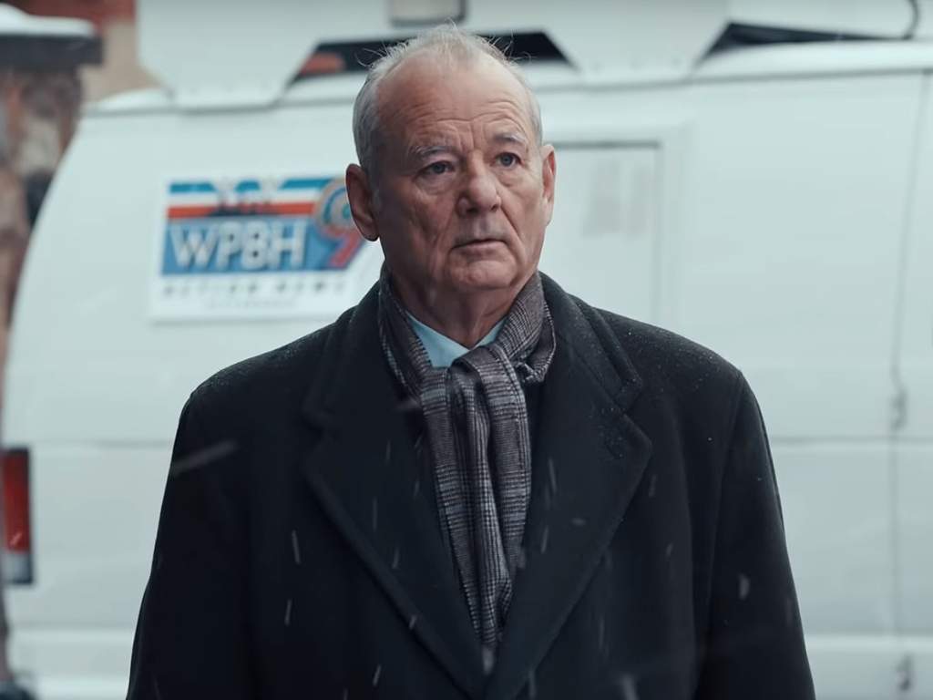 Bill Murray reprises his role as Phil Connors from ‘Groundhog Day’ (1993) in a Super Bowl LIV commercial for the 2020 Jeep Gladiator on Feb. 2, 2020.