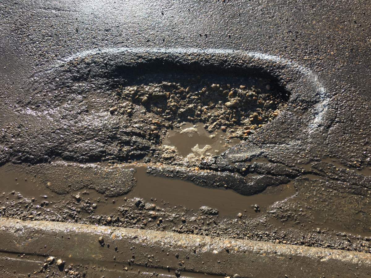 When the weather warms up, the potholes come out - causing costly damage to some who can't avoid them.