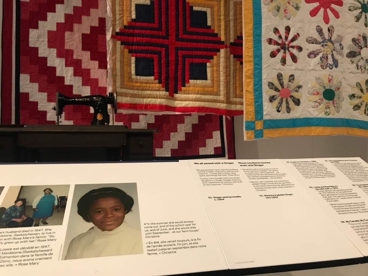 An exhibit honouring the hundreds of African Americans who made they way north to Alberta in the 1900’s, “I Am From Here” highlights a tradition of quilting.