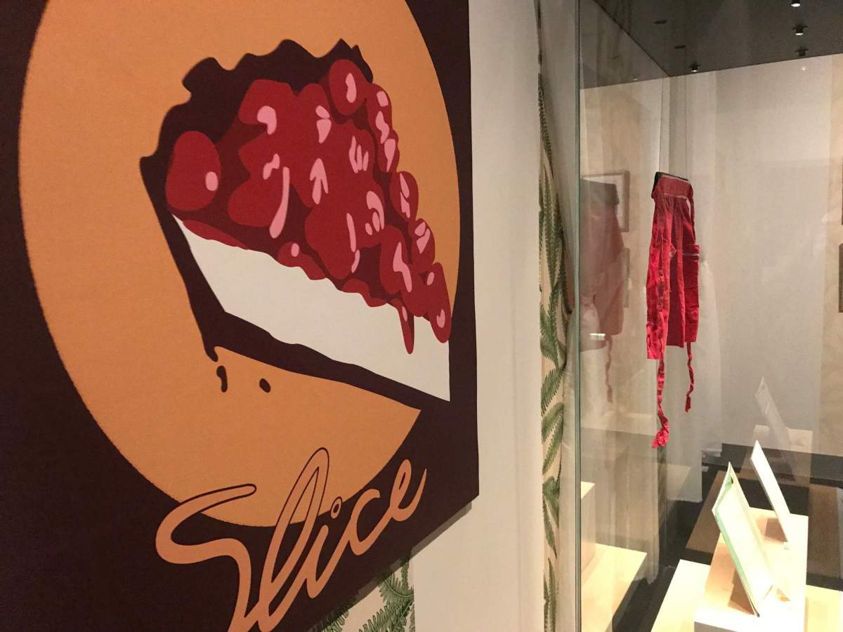 The Slice pie shop opened in the late 1970’s in Edmonton. This story of The Slice is preserved at the Royal Alberta Museum exhibit “I Am From Here.”