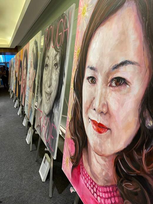 For Women Who Roar exhibit