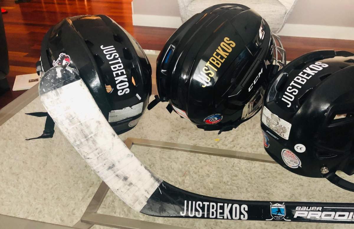 “People across the globe have put these stickers on their hockey sticks, skis, climbing helmets, bicycles, phones, and anything you can stick something to as we all strive to live each moment to its fullest.”
