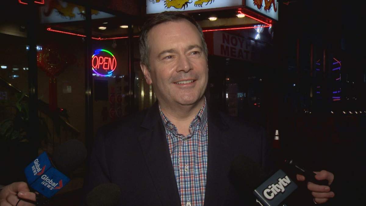 Alberta Premier Jason Kenney pictured in Calgary on Feb. 1, 2020.