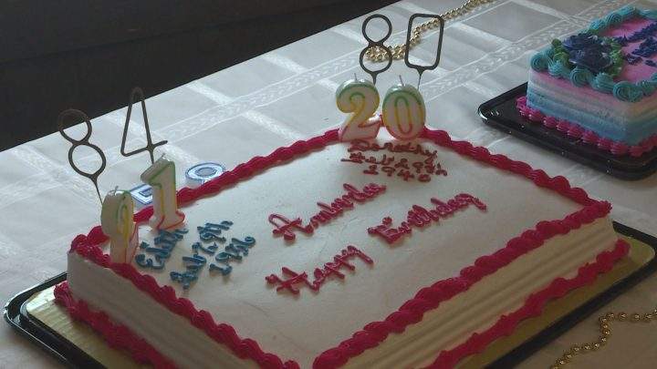 Edith Dawson and Dorothy Treit celebrated their double birthdays Saturday in Edmonton.